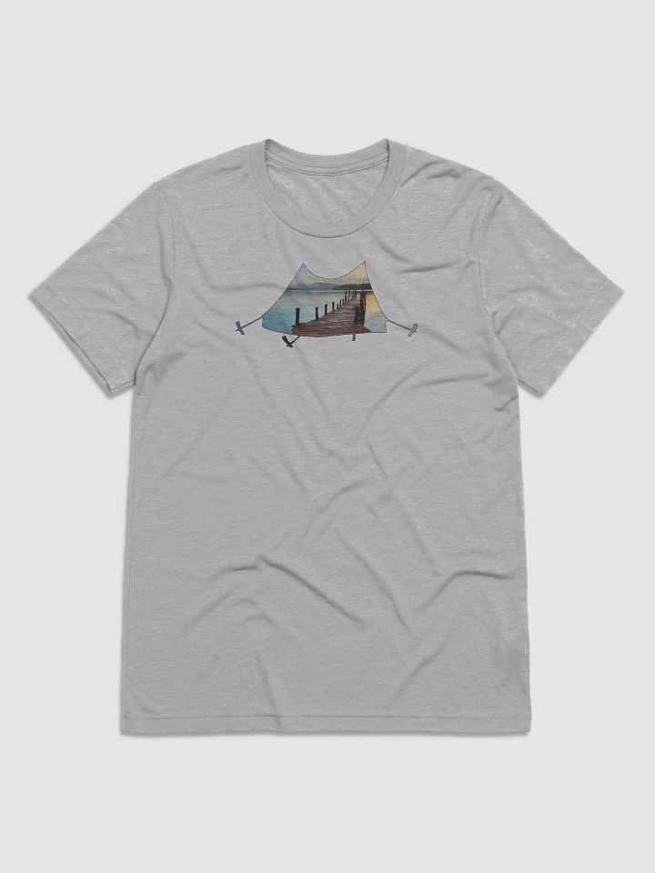 Camp, Relax, Reflect Hiking, tent, outdoors, camping, relaxing, bridge, adventure, away from home, nature, travel, mountain, forest, wild, trees, sunset, retro, souvenir, distressed. product image (8)
