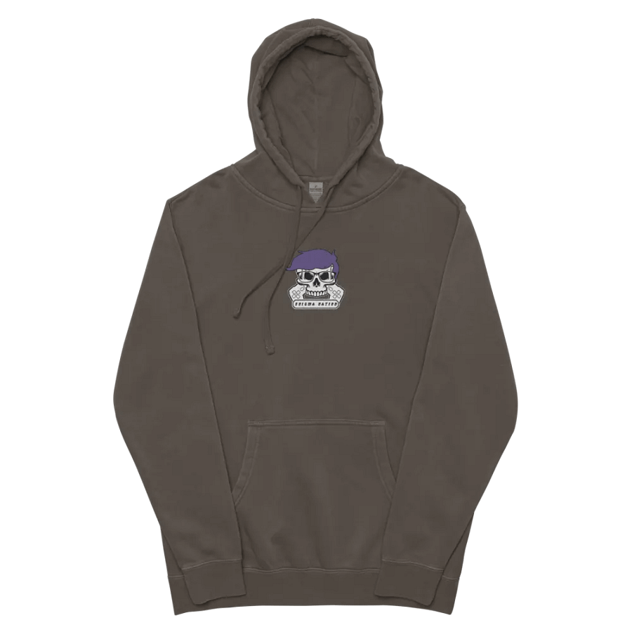 Enigma Nation Independent Trading Co. Pigment Dyed Hoodie (EMBRODERED) product image (9)