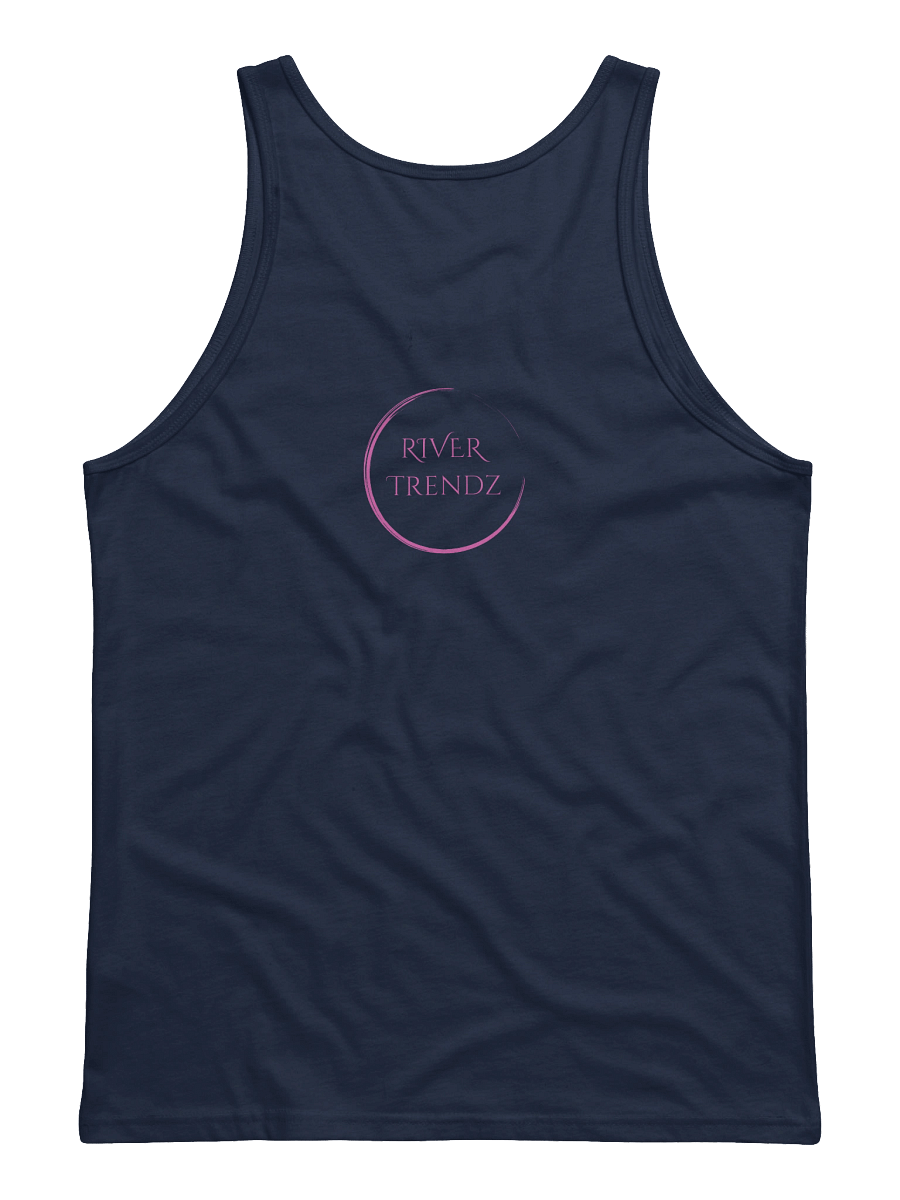 Men's Pink Faded Circle River Trendz Logo Tank product image (2)