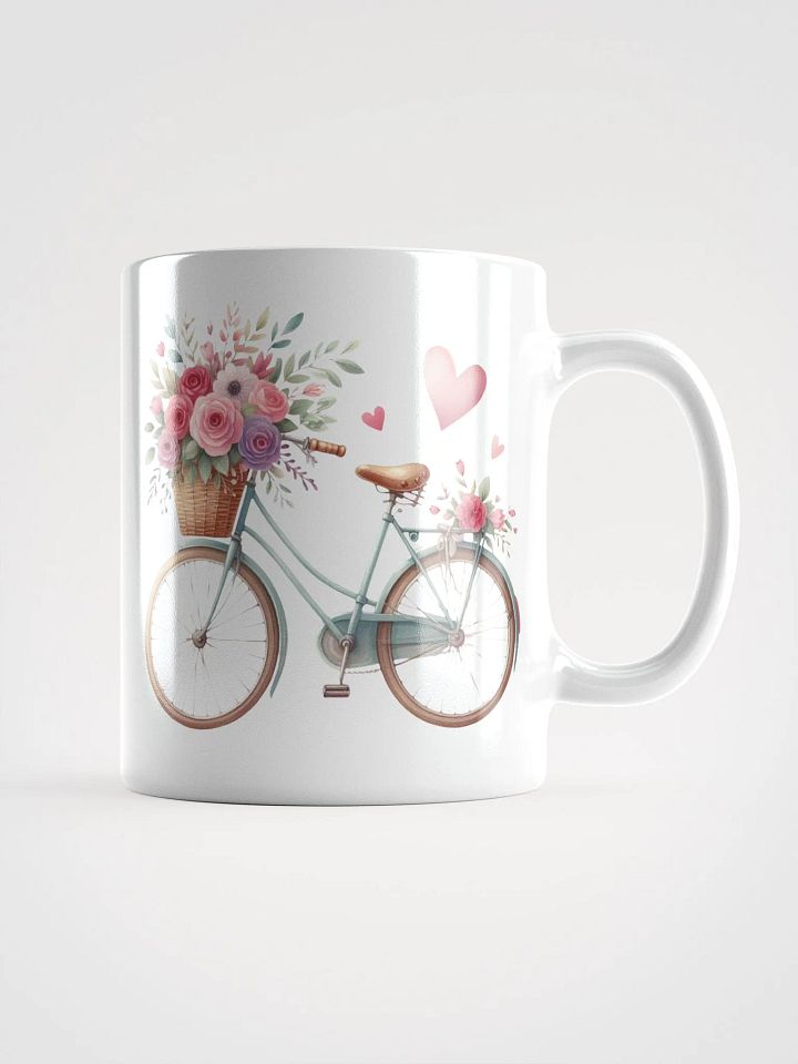Vintage Bicycle Bouquet Mug product image (1)