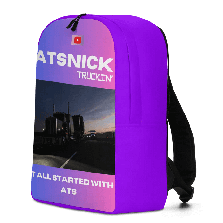 ATSNICK TRUCKIN' All-Over Print Backpack product image (2)