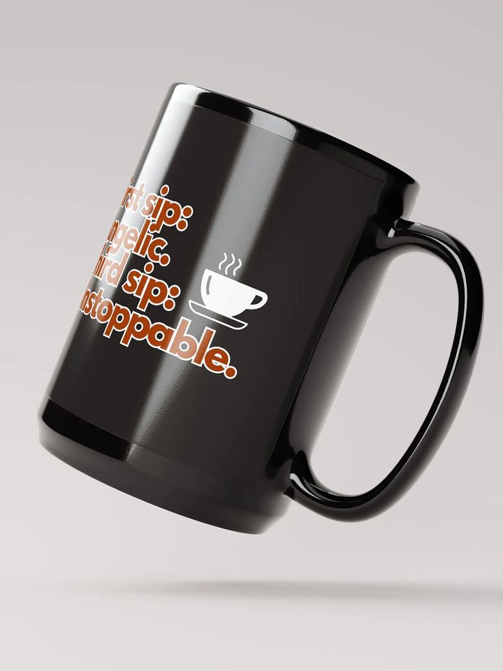 Cellar 8T Coffee - Unstoppable - Gloss Black Mug product image (2)