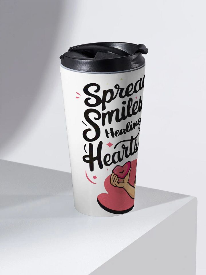 Spreading Smiles Healing Hearts Nurse Travel Mug product image (2)