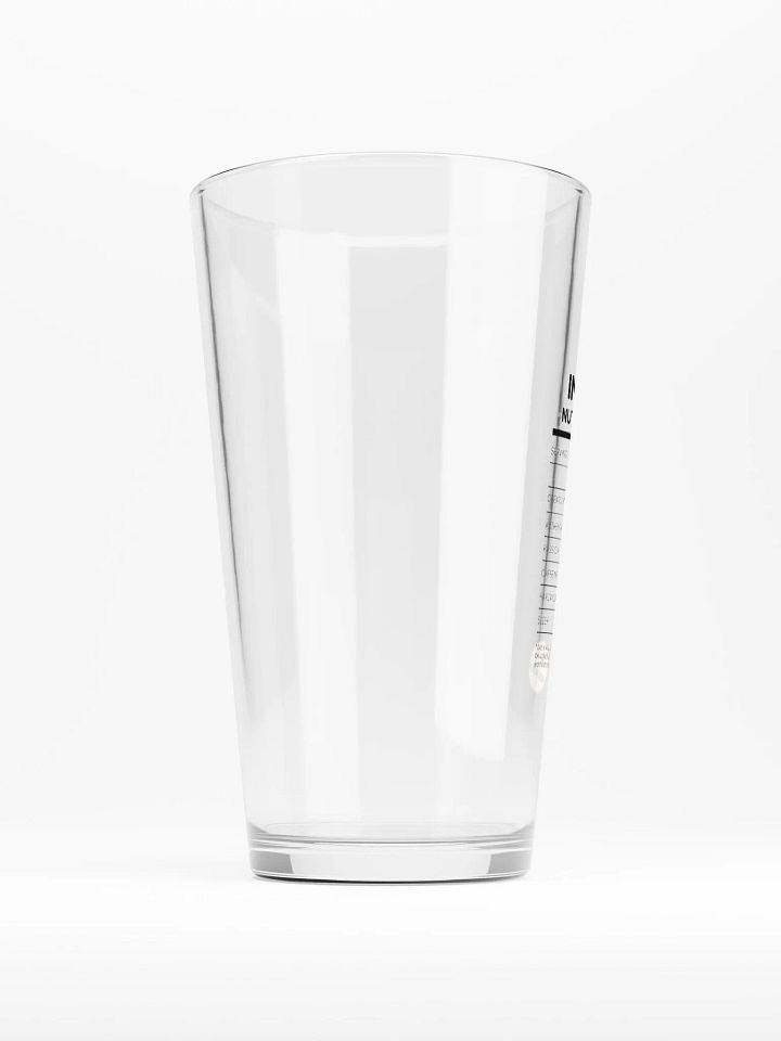 Imperial Nutrition - Pint Glass - Black product image (2)