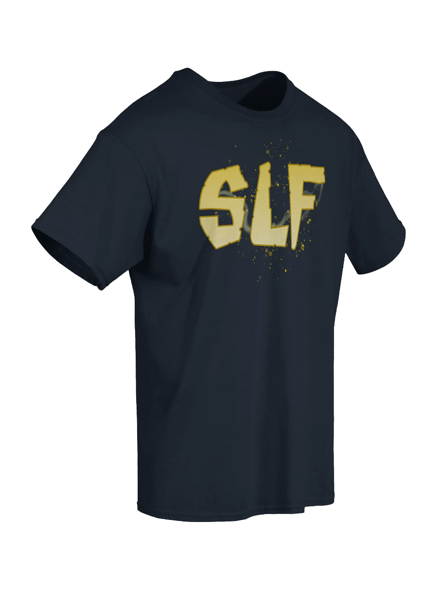 'SLF' (Spring-Lock Films) Yellow Graphic Tee product image (4)