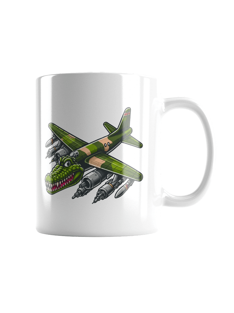 Bombardiro Crocodilo Mug – Brainrot Fanart Cartoon product image (1)