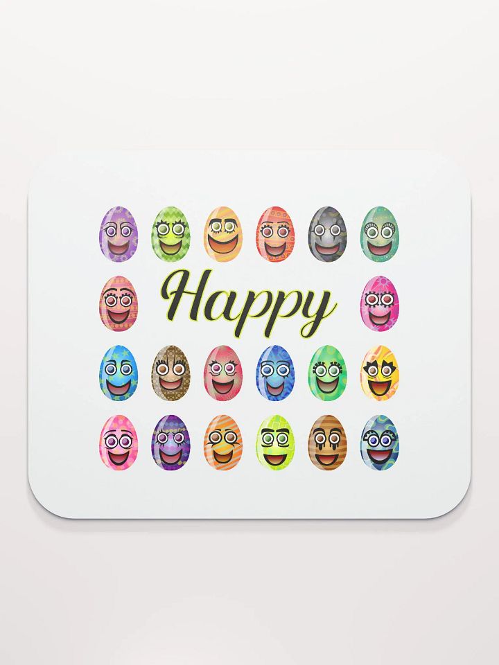 Happy Emoji Faces Mouse Pad product image (2)