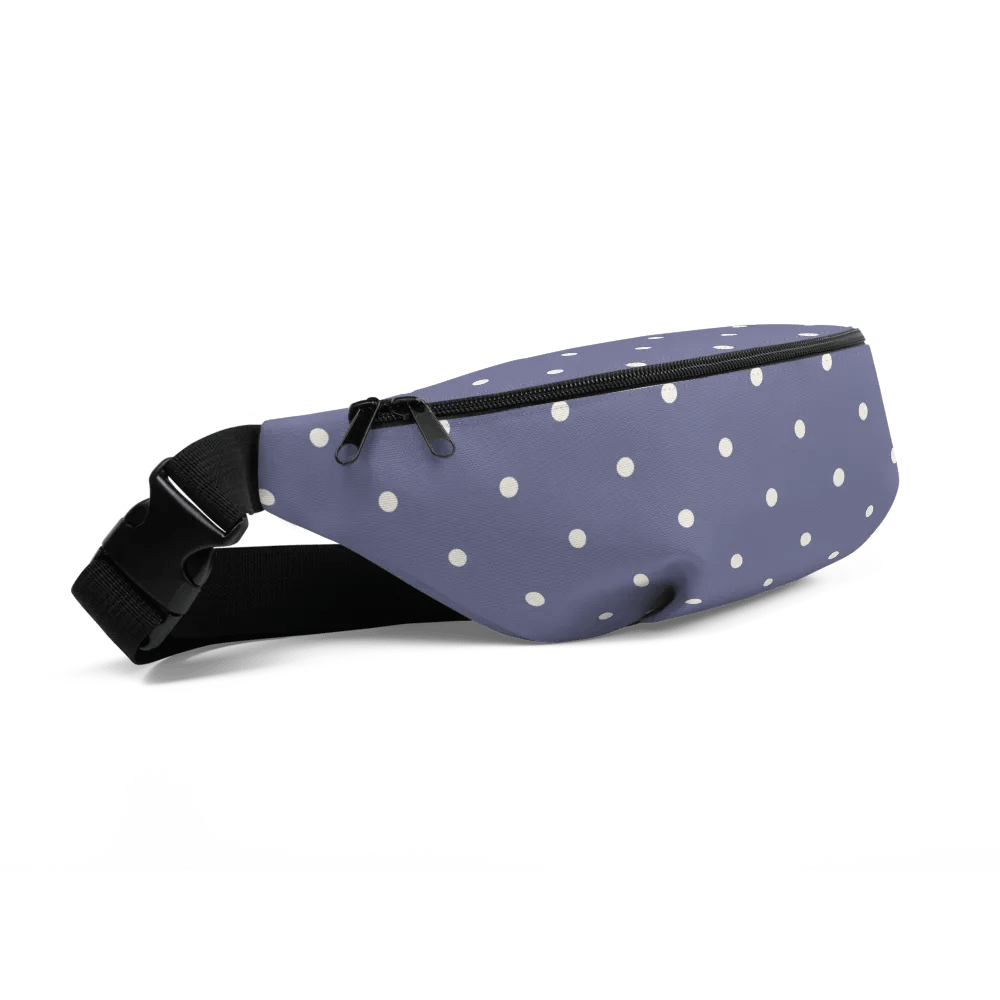 Blue with Cream Dots Fanny Pack product image (2)