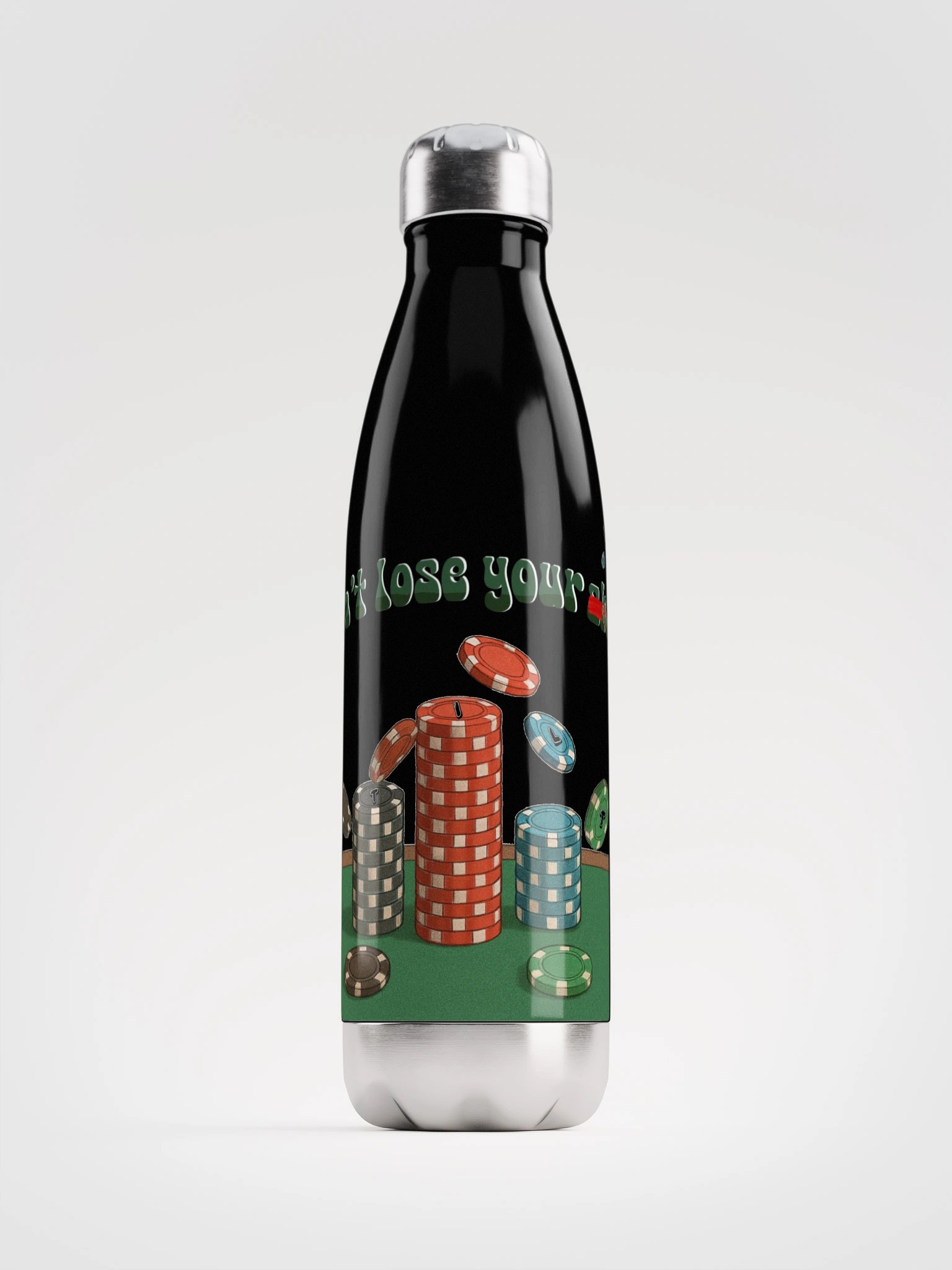 "Don't Lose Your Chips" Water Bottle product image (1)