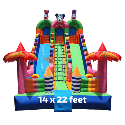 14x22 feet Slide Bouncy