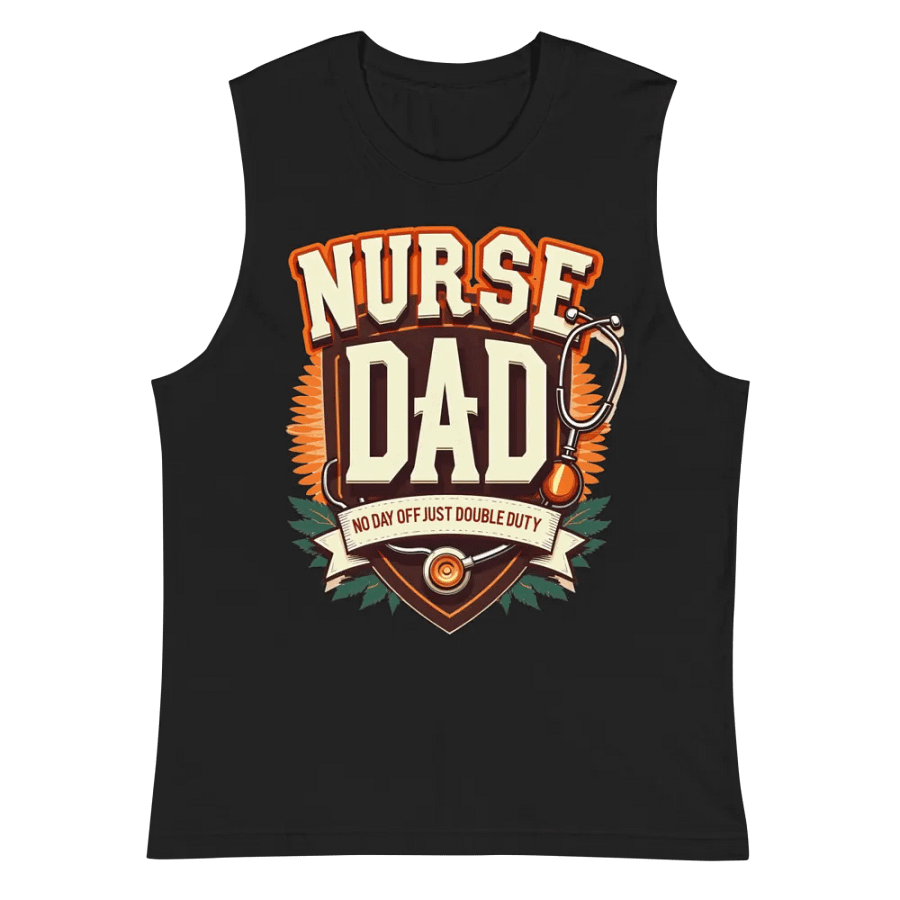 Double Duty Nurse Dad Muscle Tank product image (3)