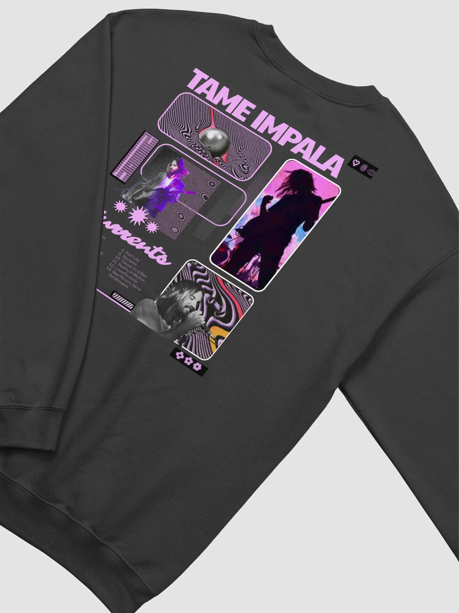TAME IMPALA Psychedelic Poster Sweatshirt product image (4)