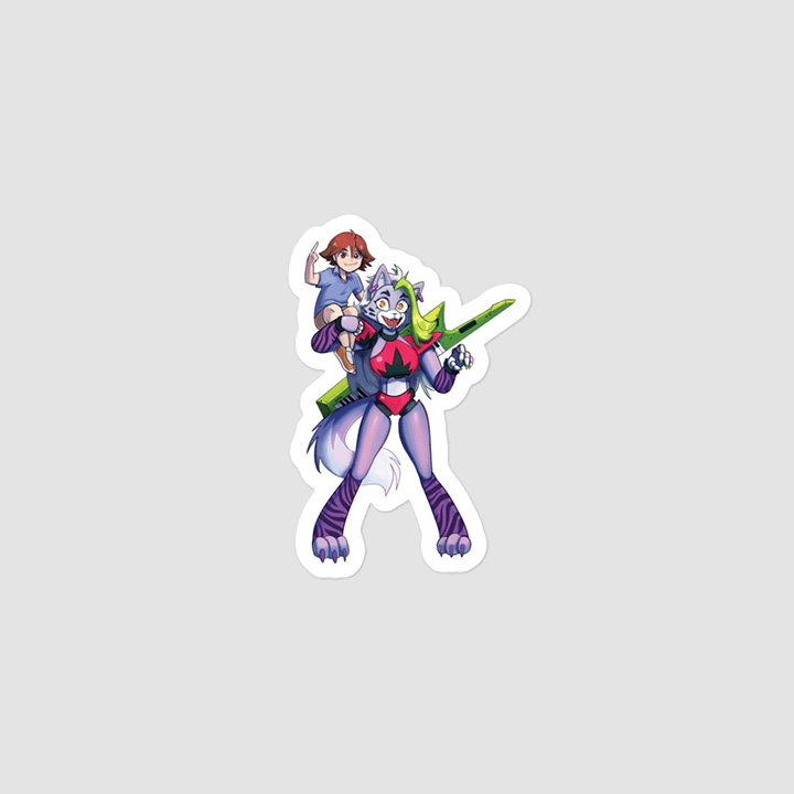 Roxanne and Gregory Friendship Sticker product image (1)