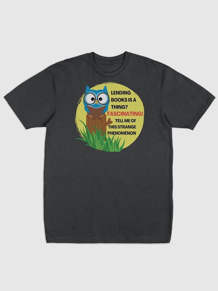 Bookish Owl Premium Tee product image (1)
