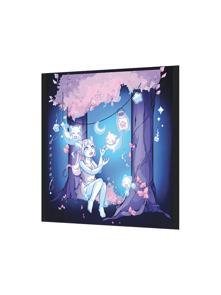 Print • CandiCat Ghost Girl & Ghost Cats • 2024 product image (7)