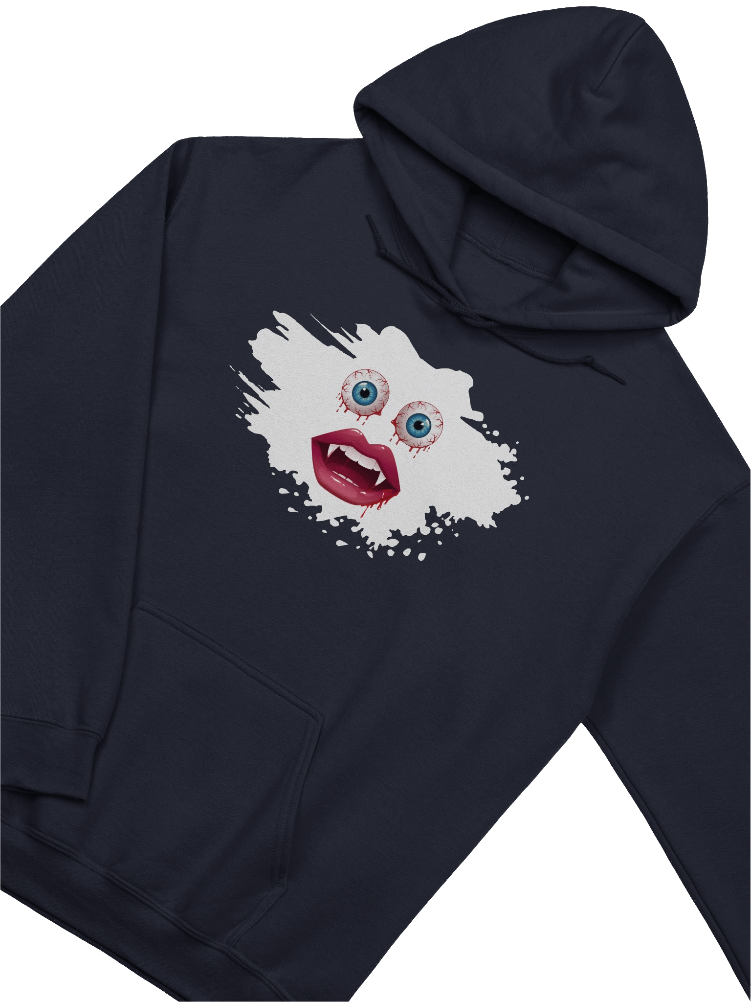 Vampy Vibes Dripping Eyes Hoodie product image (2)