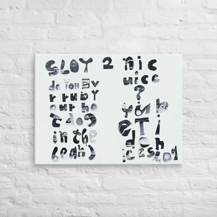 That's Life on Canvas (24" x 32") product image (2)