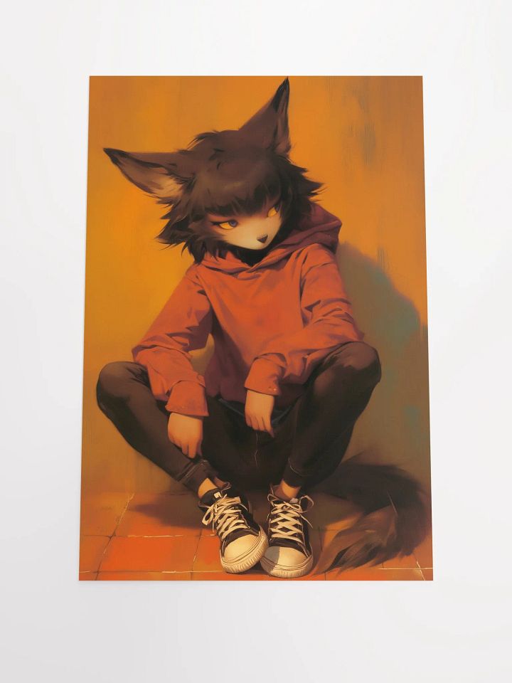 Wolf Anthro Matte Poster product image (2)