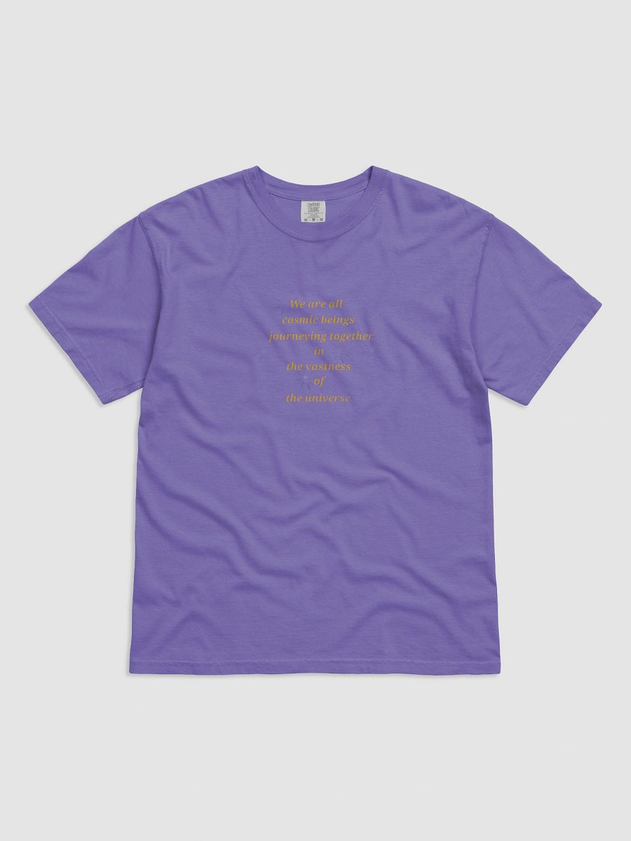 Cosmic Journey Glowing T-Shirt product image (1)