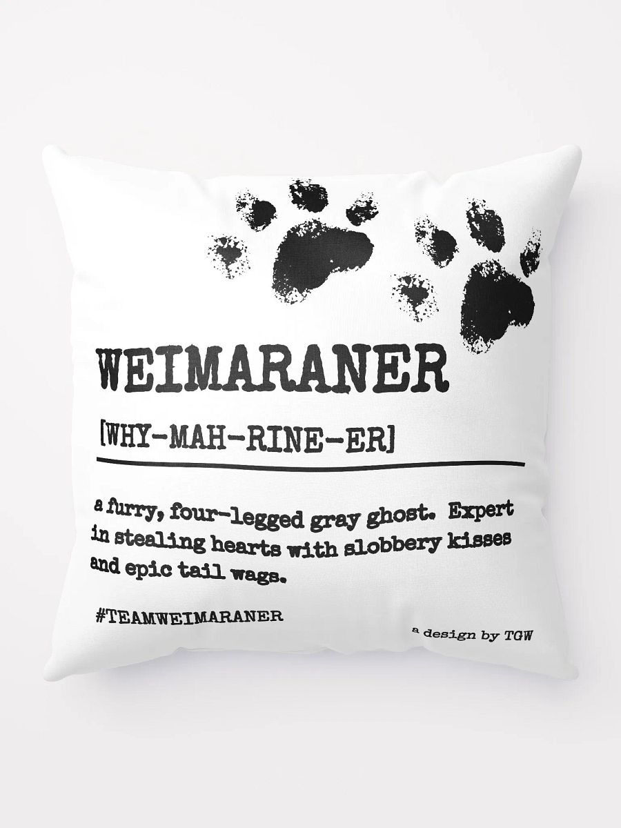 Definition of Weimaraner - Pillow product image (2)