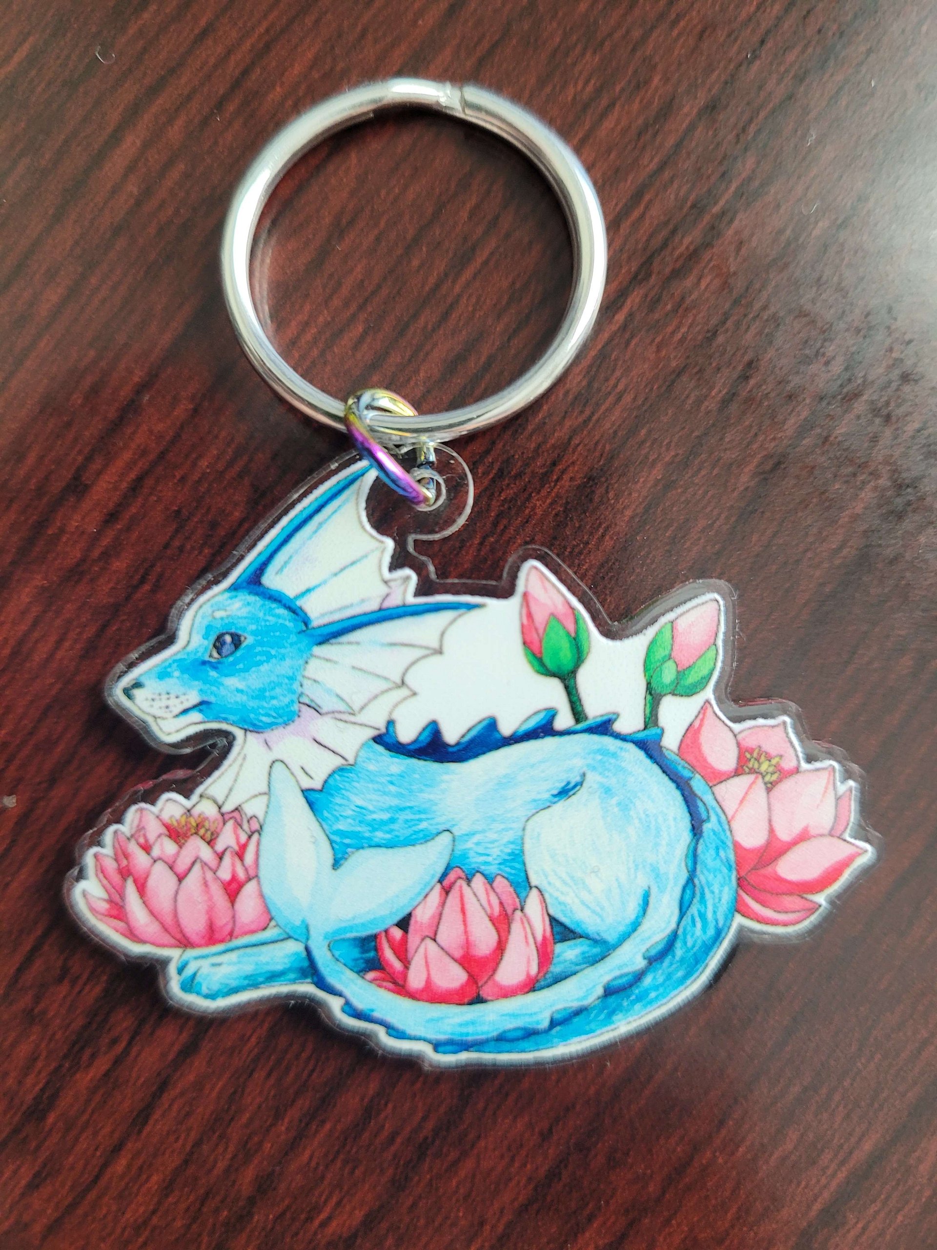 Vaporeon Acrylic Charm product image (1)
