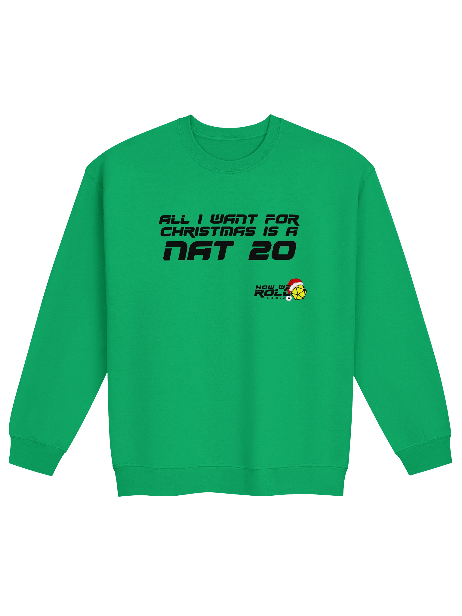 All I Want for Christmas Is a Nat 20 Sweatshirt product image (1)