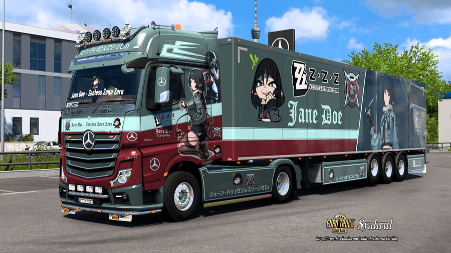 [ETS2] Jane Doe - Zenless Zone Zero [Combo Skin] product image (1)