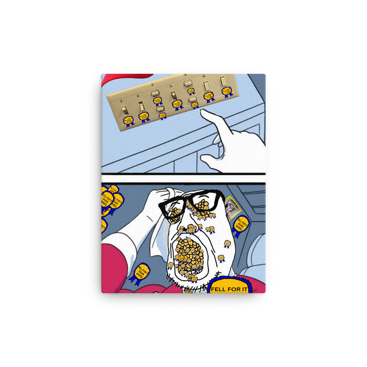 Fell for it Again (2025 Edition) thin canvas hanger product image (4)