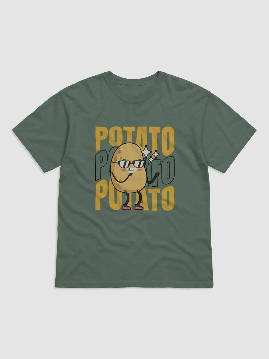 Cool Potato Vibes T-Shirt - Blue Spruce product image (1)