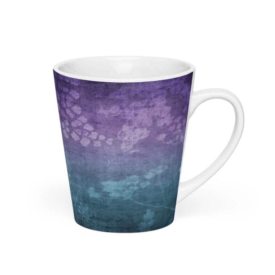Blue Wildflowers Latte Mug product image (2)