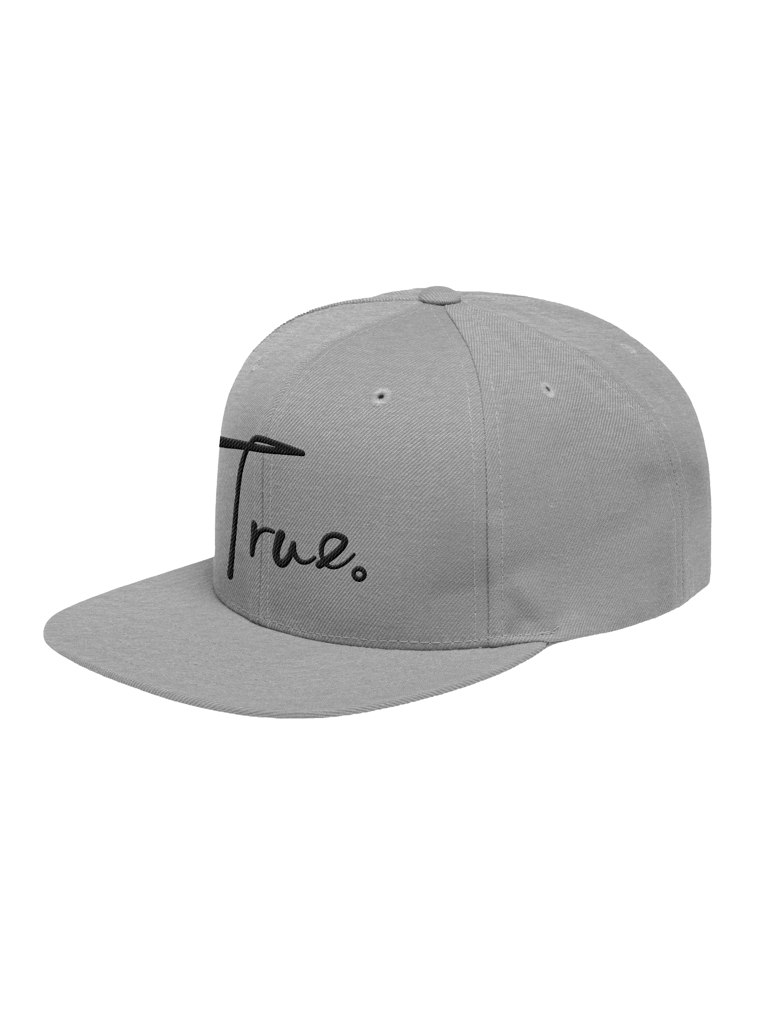 Cast Snapback — in Heather Grey + Charcoal product image (3)