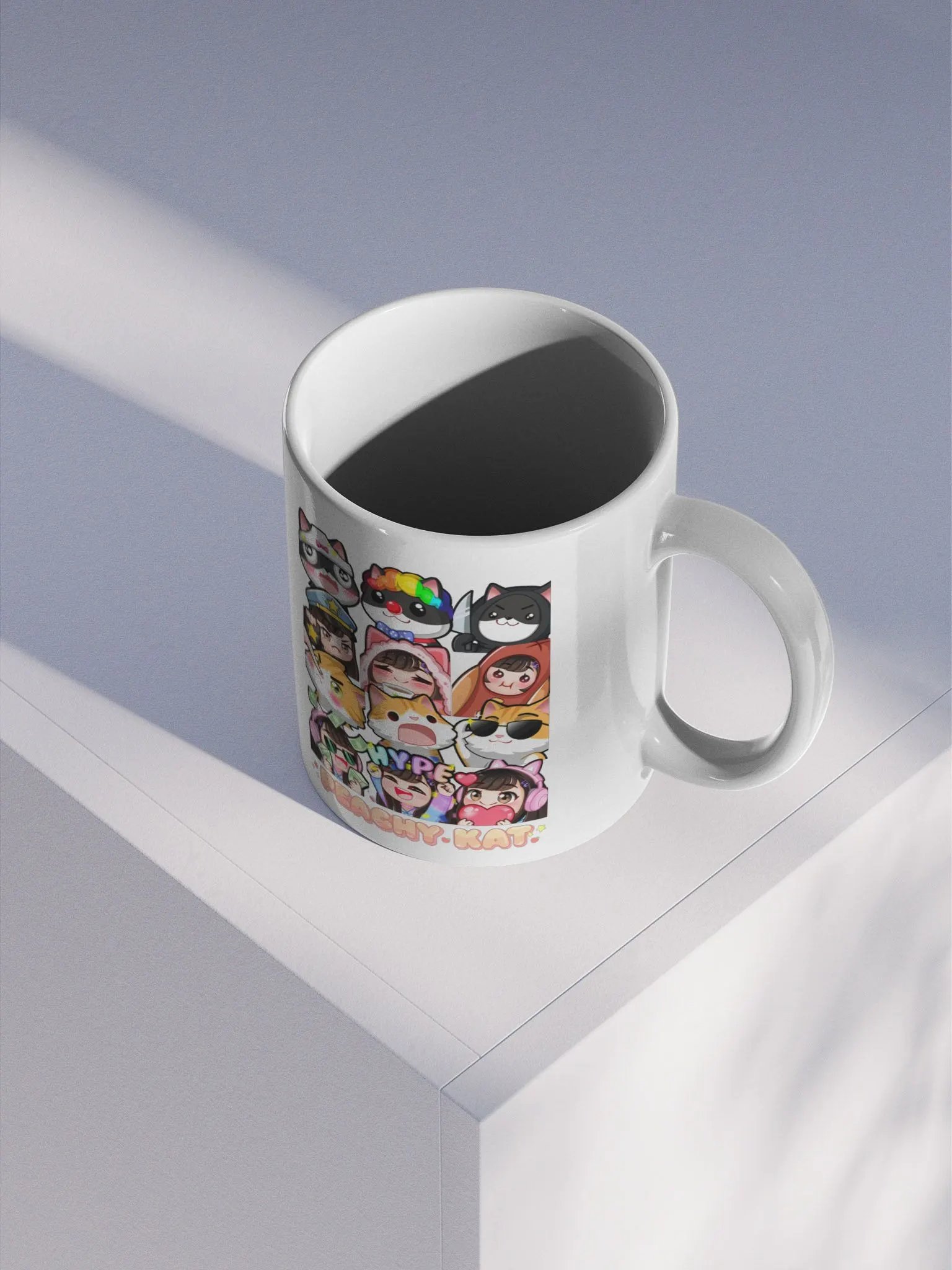 PeachyKat Emote Mug product image (3)
