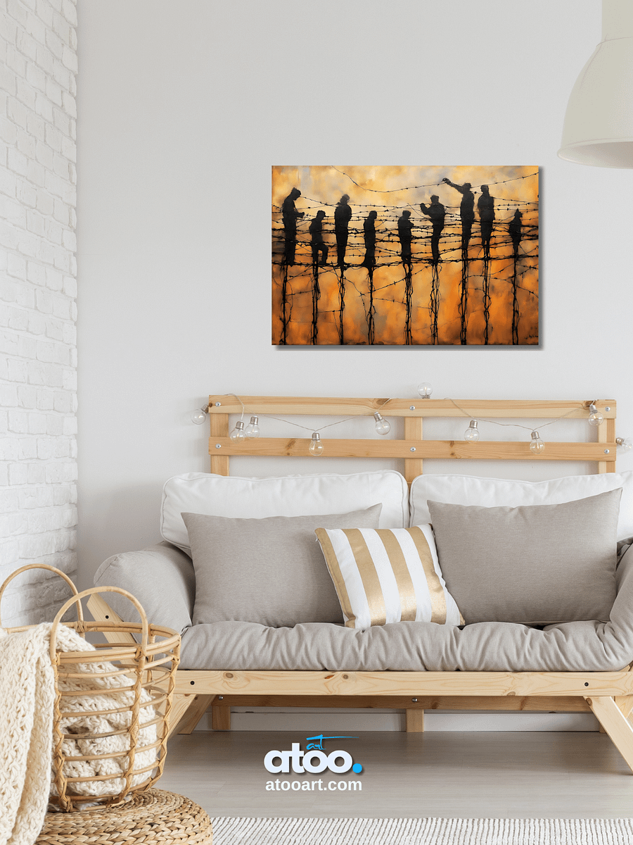 Free Yourself Collection | Moving Away From Your Roots | Canvas Painting product image (4)
