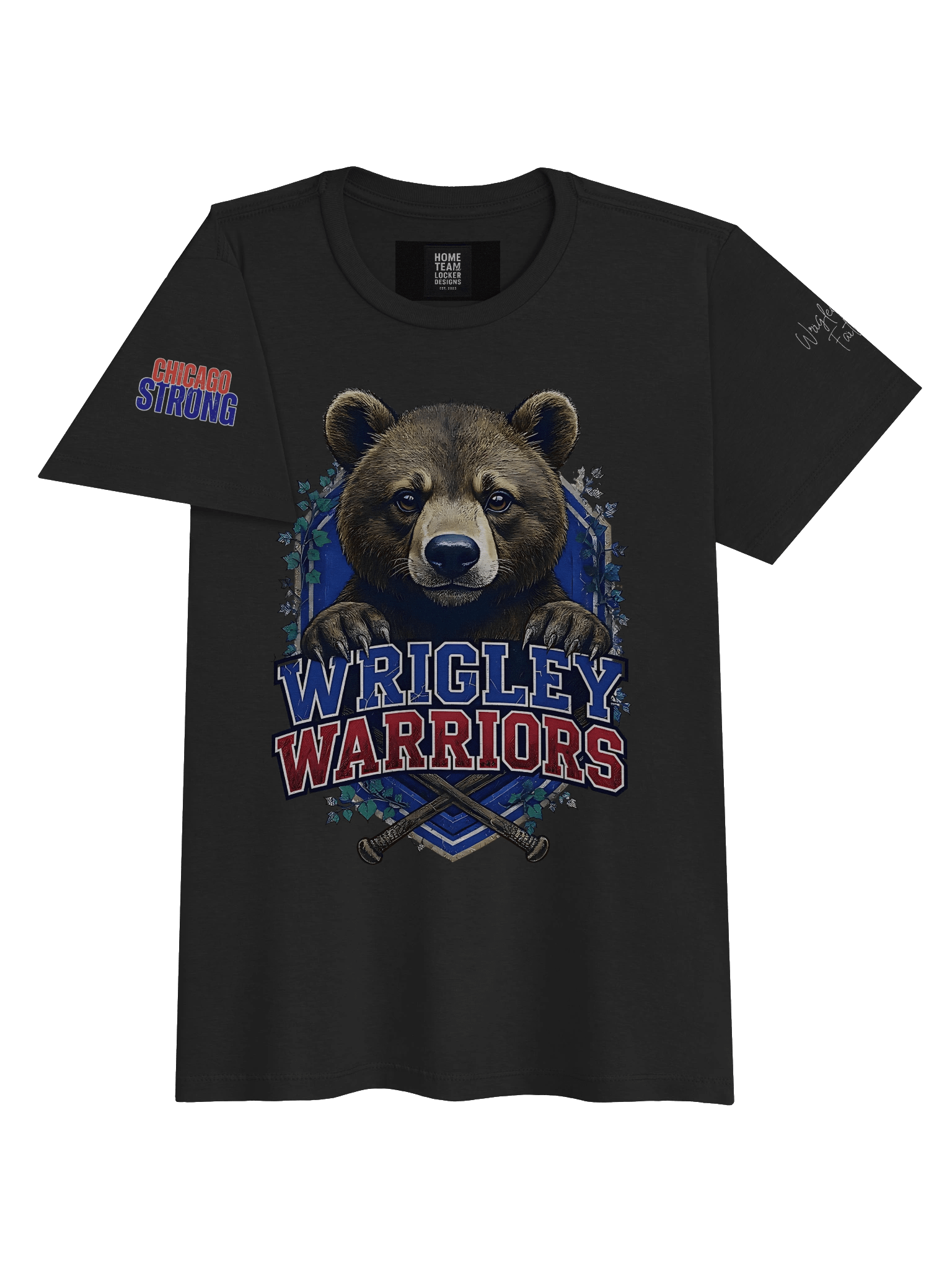 Wrigley Warriors Tee (Women’s Cut) | Chicago | Baseball | Home Locker product image (3)