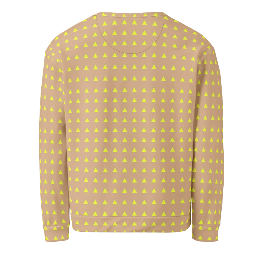 Neon Triangles Yellow Sweatshirt product image (4)