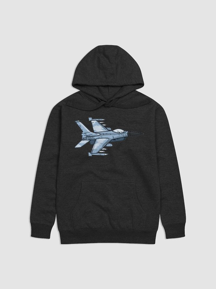 admiral_kratos F-16 Air Force Jet Hoodie product image (1)