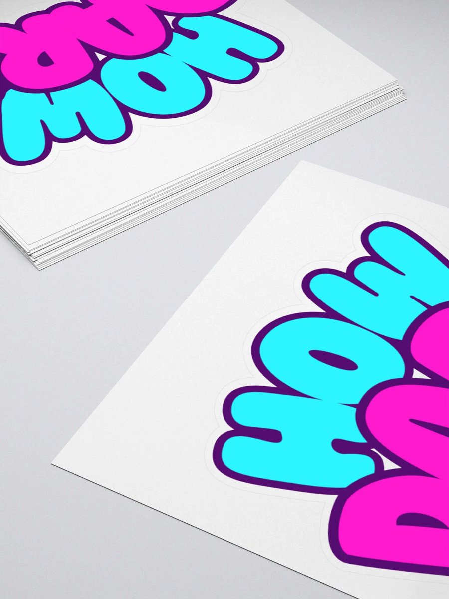 HOW DARE Bubble Sticker product image (4)