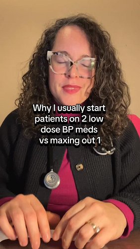 I start them one med at a time to make sure they tolerate them, but the goal is to be on 2 within 4-6 weeks! Usually an ARB p...