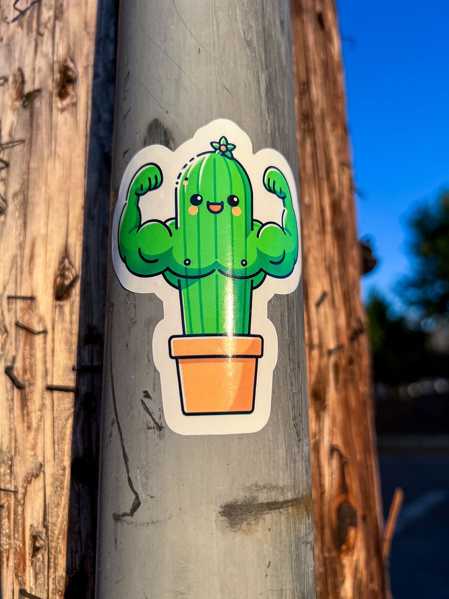 Cactus Arms! Sticker product image (3)