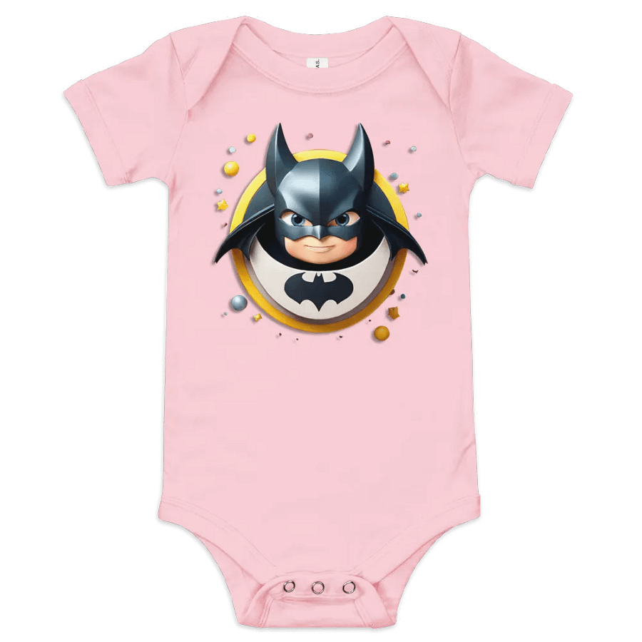 Infant Batman Baby Short Sleeve One Piece product image (4)