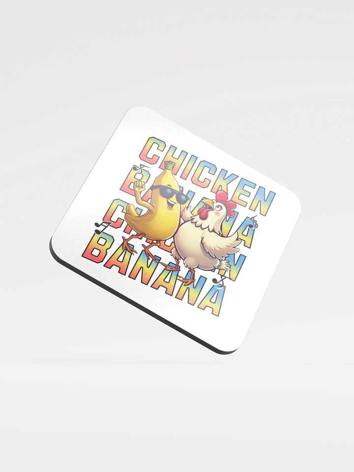 Chicken Banana Chicken Banana Funky Coaster Set product image (2)