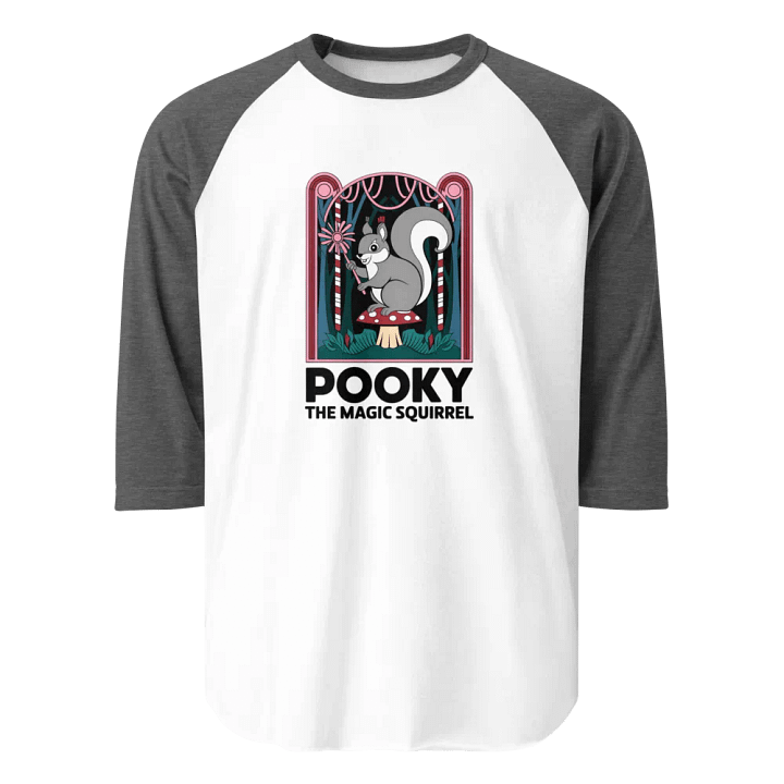 Pooky's Magical Adventure Raglan Tee product image (1)