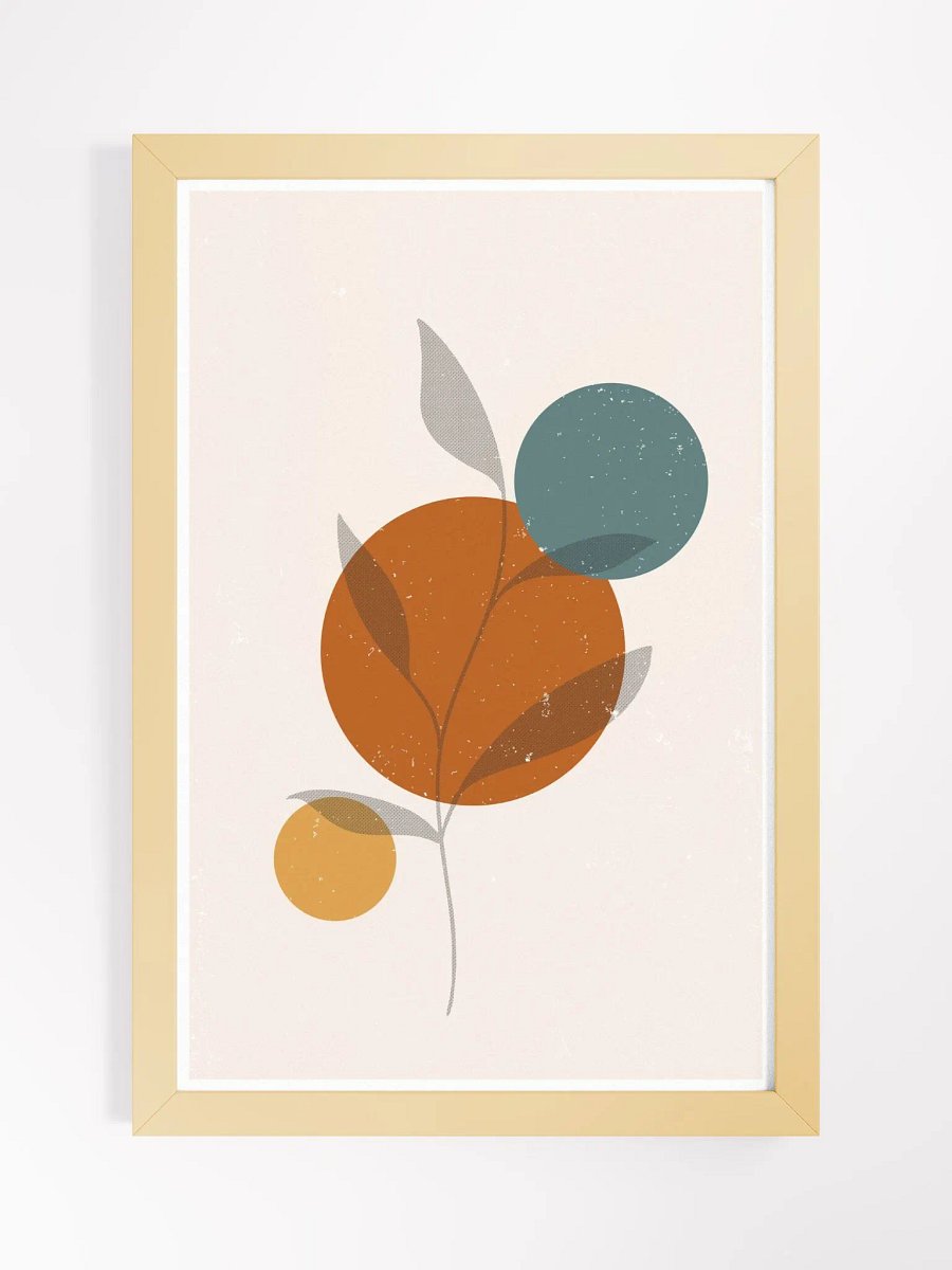 Vintage Abstract Stem Framed Poster product image (5)