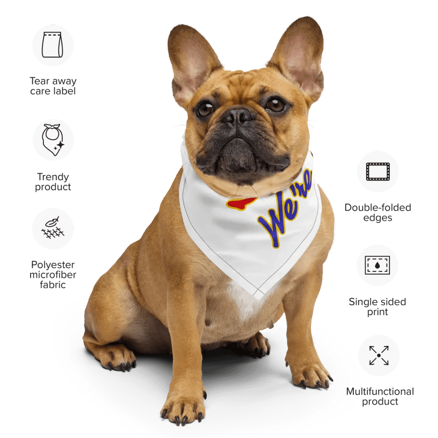 Lakota Pride White Bandana product image (6)