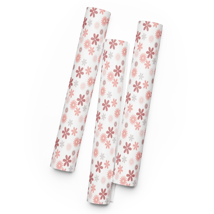 Pink Petals Wrapping Paper Set product image (5)