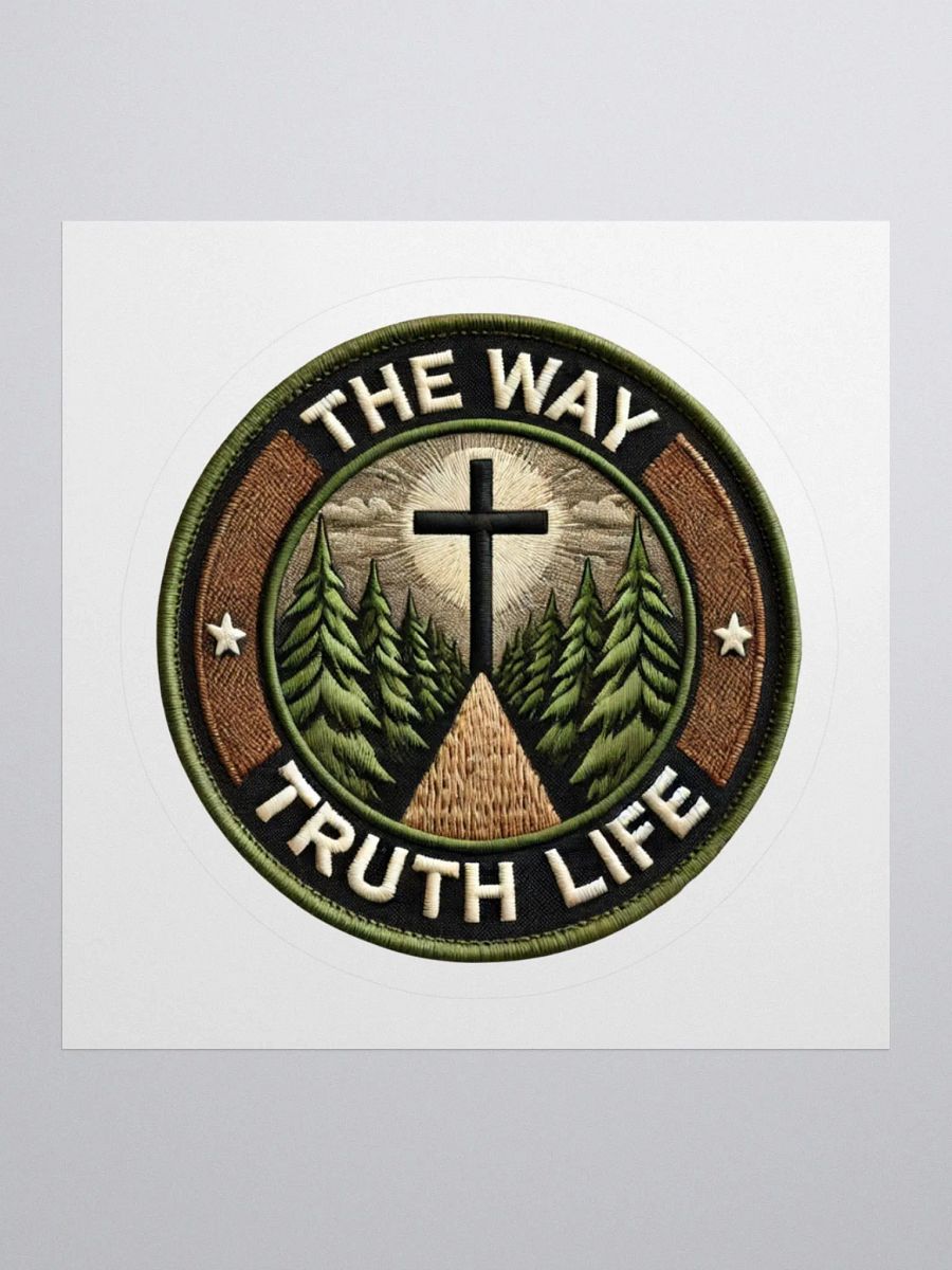The Way, the Truth, and the Life Sticker product image (1)