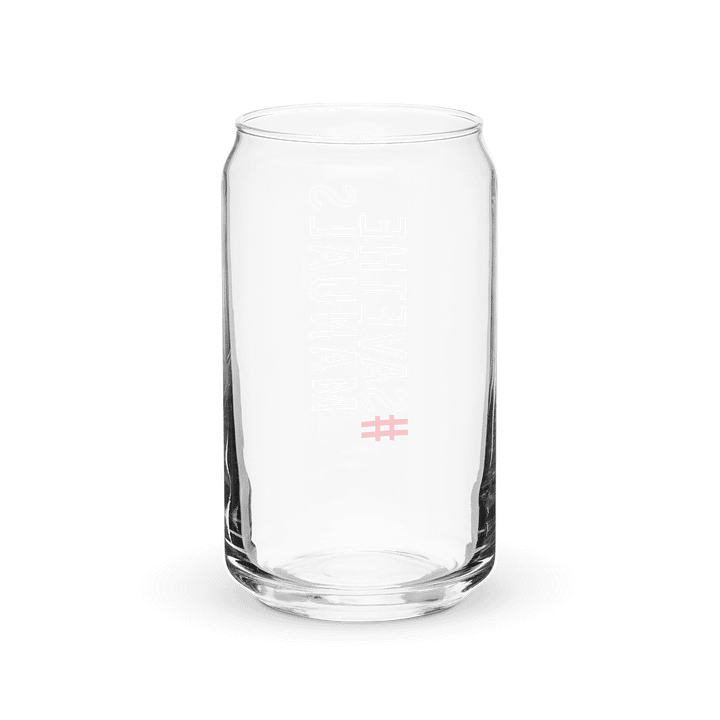 #SAVETHEMANUALS CAN-SHAPED GLASS product image (2)