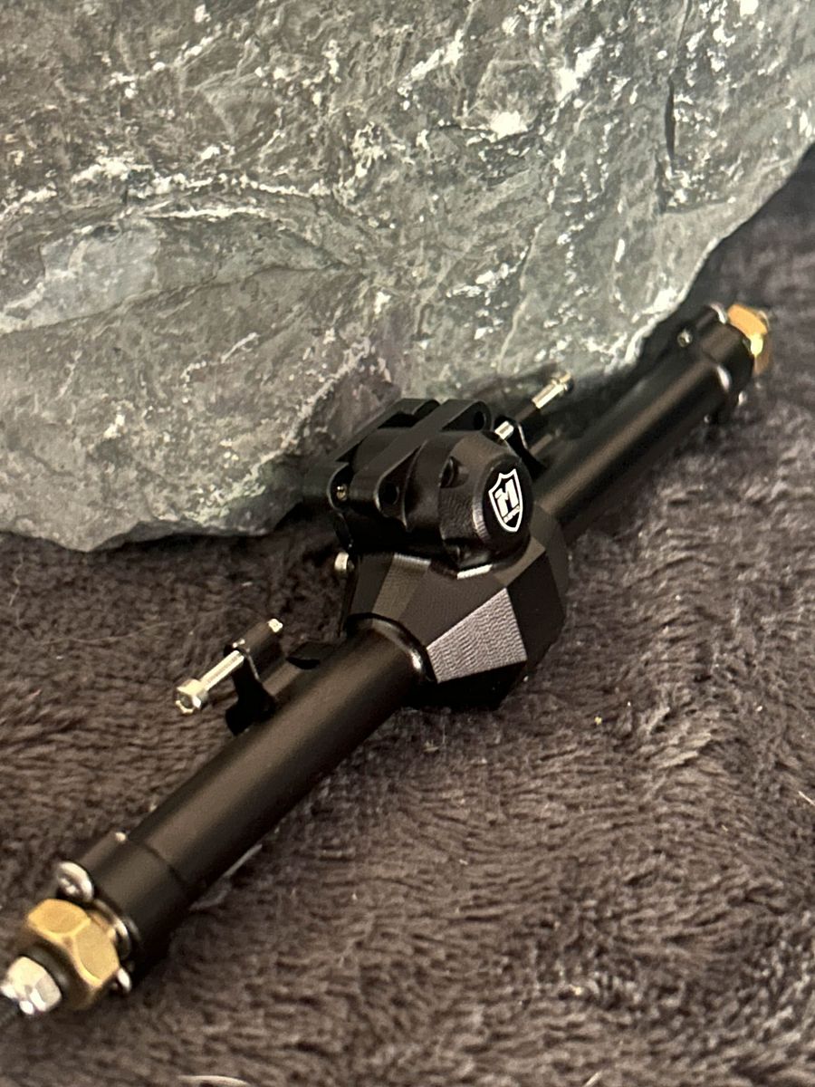 MEUS Racing SCX24 AXLES (Black/Metal) product image (3)