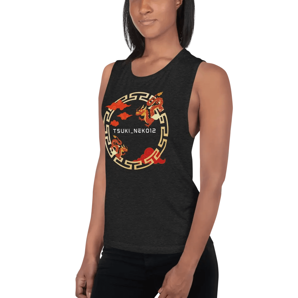 Tsuki Neko Year of the Dragon Women's Tank product image (2)