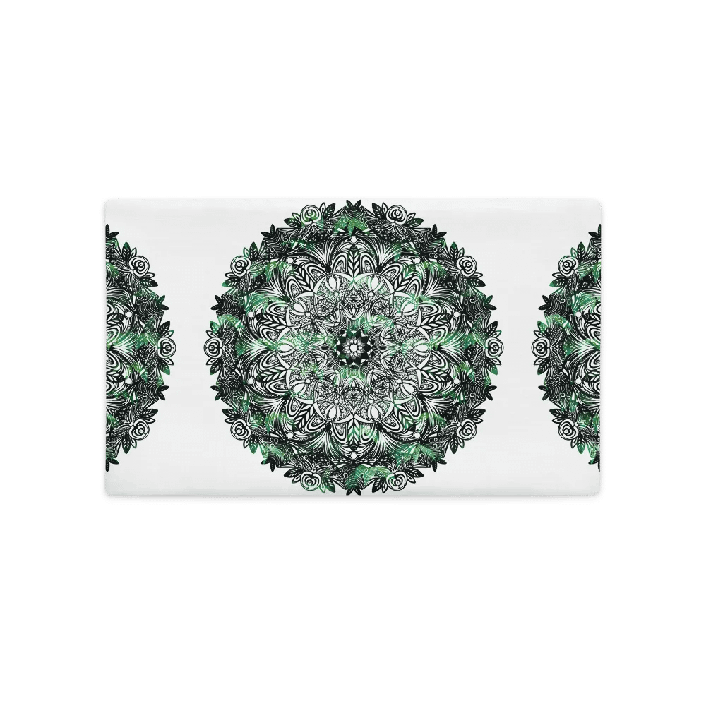 Verdant Oasis Premium Pillow Case product image (4)